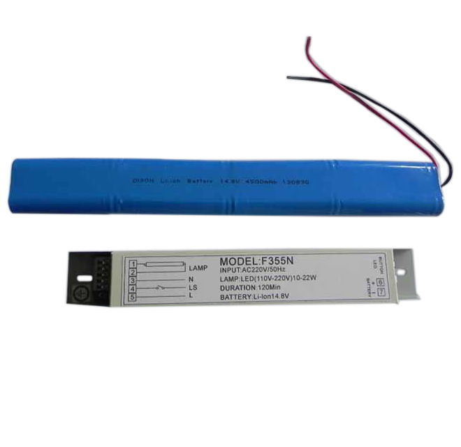 Alimentation de secours pour éclairage LED, batterie Li-Ion 14.8V 4.5Ah BL020AM