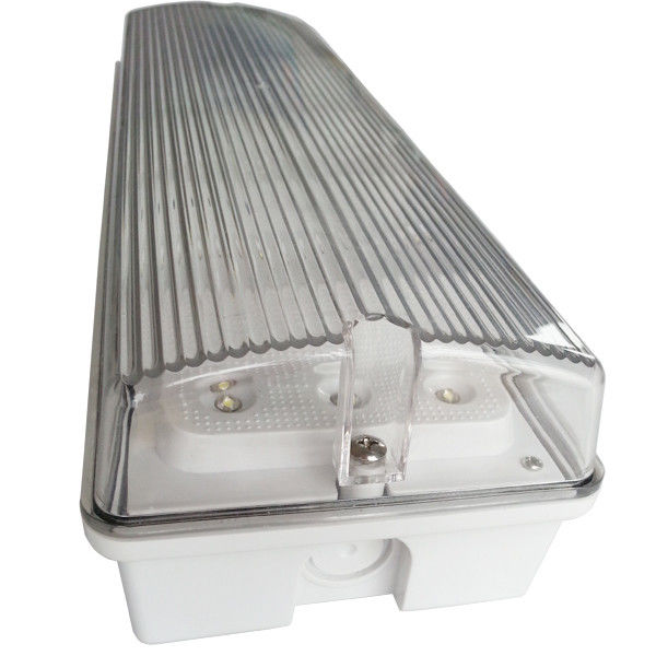 Lumière d'urgence imperméable à l'eau IP65 110V 220V LED Automatique de localisation humide Édifice d'enseignement en plein air EL015ANI