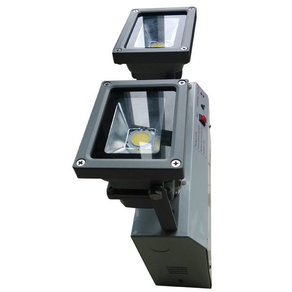 Équipement d'éclairage d'urgence pour bâtiments commerciaux auto-test Twin Spot 2x10W COB LED L109N-2