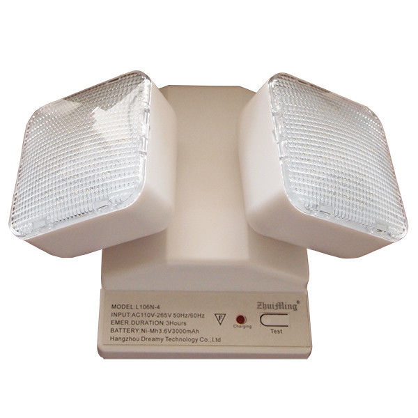 Lumière d'urgence LED à double point montée sur le mur 3.6V Ni-Cd batterie IP20 TL030CN
